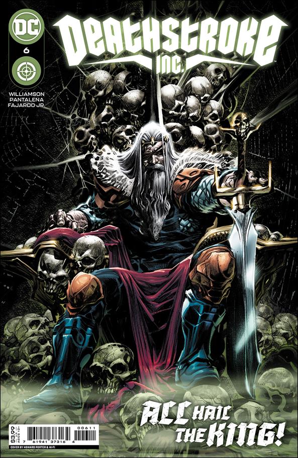Deathstroke Inc. issue 6 Howard Porter Cover