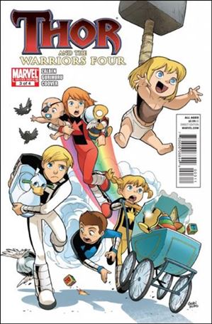 Thor and the Warriors Four issue 3