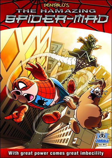 Adventures of Zannablu issue 4 The Hamazing Spider-Mad