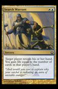 Magic the Gathering: Return to Ravnica (Base Set) card 193 Search Warrant