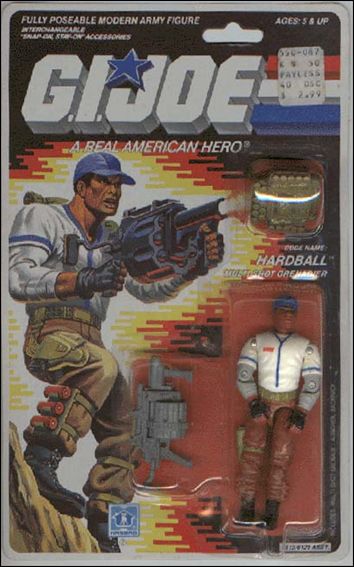 G.I. Joe: A Real American Hero 3 3/4" Basic Action Figures figure 98 Hardball (Multi-Shot Grenadier)