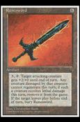 Magic the Gathering: Chronicles (Base Set) card 106 Runesword