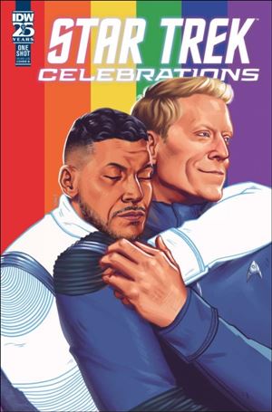 Star Trek: Celebrations issue 1-B Angel Solorzano Cover