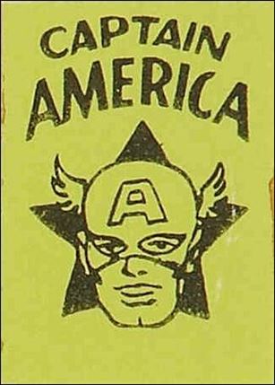 Marvel Mini-Books: Captain America issue nn-C Lime Green Cover