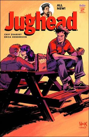 Jughead (2015) issue 2-D Robert Hack Cover