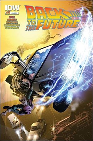 Back to the Future (2015) issue 1-MB Dennis Calero AOD Collectables Cover