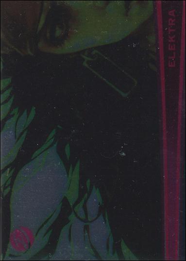 Marvel Dangerous Divas (Parallel Foil Base Set) card 33 Elektra