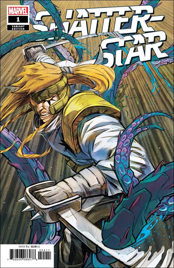 Shatterstar issue 1-C Ivan Shavrin 1:50 Cover