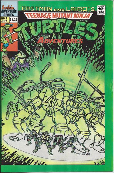 Teenage Mutant Ninja Turtles Adventures (1989) issue 3-C (3rd Printing)