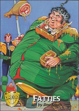 Judge Dredd: The Movie (Base Set) card 75 Fatties
