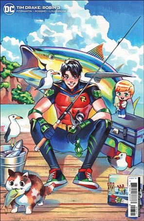 Tim Drake: Robin issue 3-E Rian Gonzales 1:50 Cardstock Cover