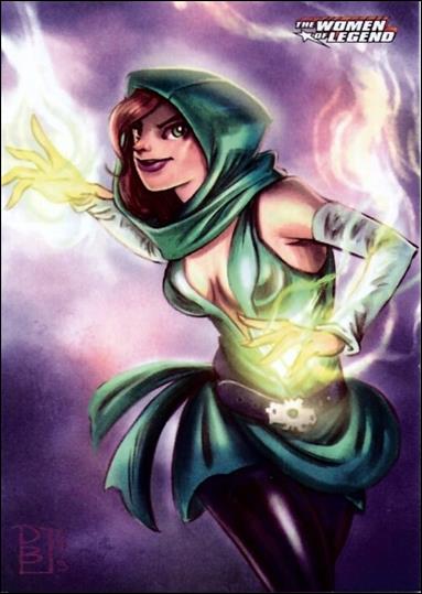 Women of Legend (Base Set) card 15 DC Comics Enchantress