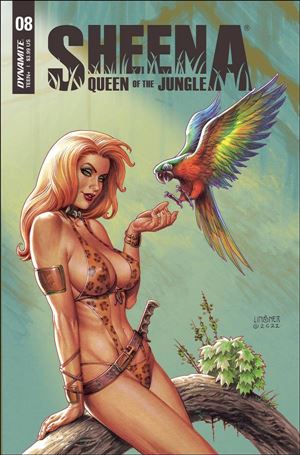 Sheena: Queen of the Jungle (2021) issue 8-C Joseph Michael Linsner Cover