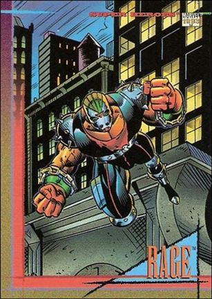 Marvel Universe: Series 4 (Base Set) card 25 Rage