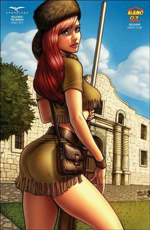 Hellchild: The Unholy issue 1-E Mike DeBalfo Alamo City Comic Con Cover 1/500