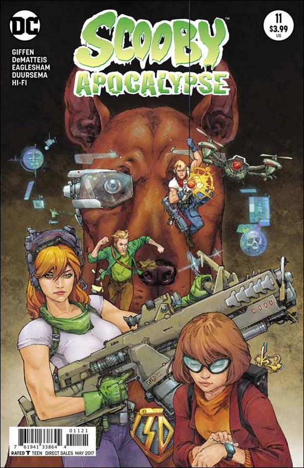 Scooby Apocalypse issue 11-B Kenneth Rocafort Cover