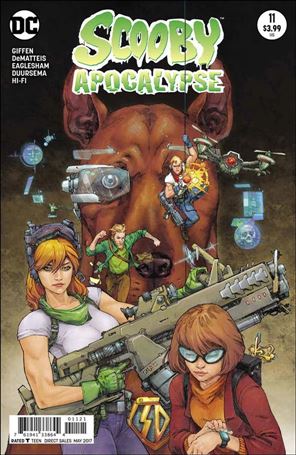 Scooby Apocalypse issue 11-B Kenneth Rocafort Cover