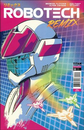 Robotech Remix issue 2-C Rico Renzi Cover