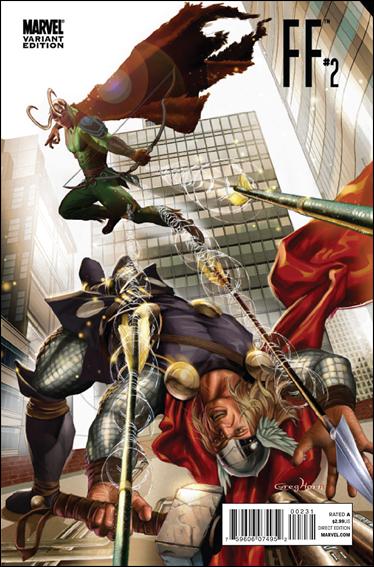 FF (2011) issue 2-B Greg Horn 1:15 "Thor Goes Hollywood" Cover