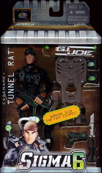 G.I. Joe: SIGMA 6 (Soldier Assortment) figure 4 Tunnel Rat