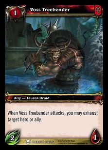 World of Warcraft: Heroes of Azeroth (Base Set) card 266 Voss Treebender