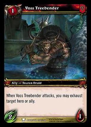 World of Warcraft: Heroes of Azeroth (Base Set) card 266 Voss Treebender