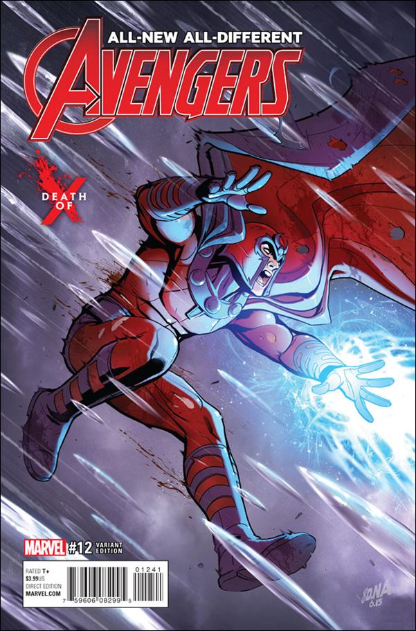 All-New, All-Different Avengers issue 12-B David Nakayama Death of X Cover