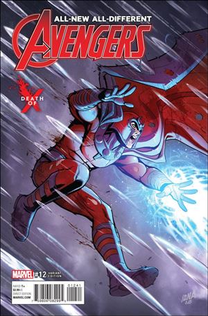 All-New, All-Different Avengers issue 12-B David Nakayama Death of X Cover