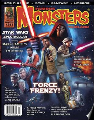 Famous Monsters of Filmland issue 283 Star Wars: The Force Awakens Newsstand Cover
