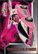Power Rangers Turbo (Base Set) card 26 Gearing Up With Pink Ranger