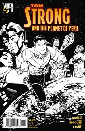 Tom Strong and the Planet of Peril issue 1-B 1:25 Black and White Cover