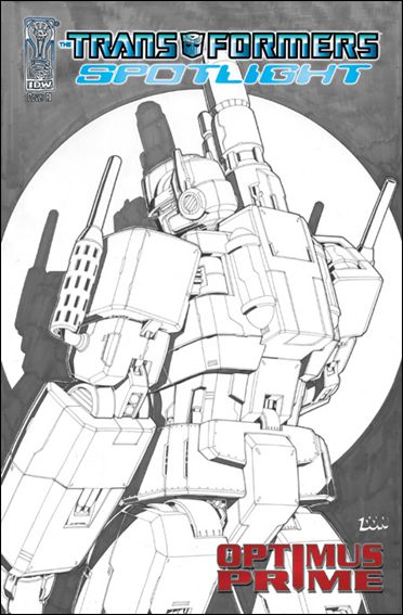 Transformers Spotlight issue nn9-C Optimus Prime - Don Figueroa 1:10 Cover