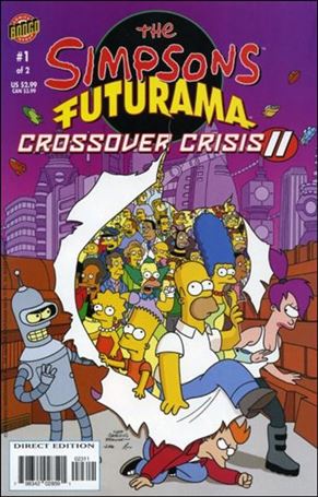 Simpsons Futurama Crossover Crisis II issue 1