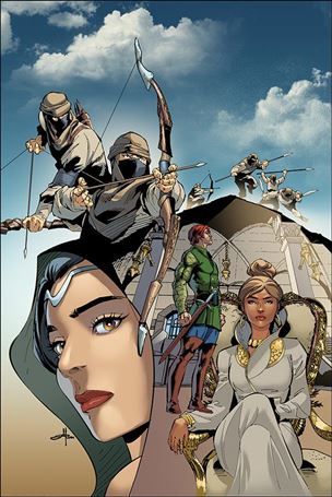 Robert Jordan's The Wheel of Time: The Great Hunt issue 6-C Mel Rubi 1:10 Virgin Cover
