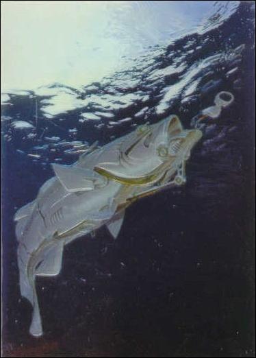 Sorayama II: Chromium Creatures (Base Set) card 83 Feeding Frenzy