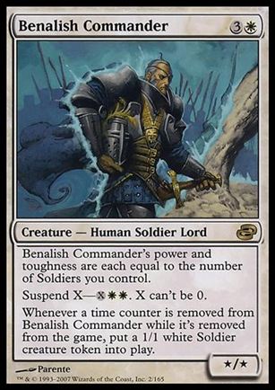 Magic the Gathering: Planar Chaos (Base Set) card 2 Benalish Commander
