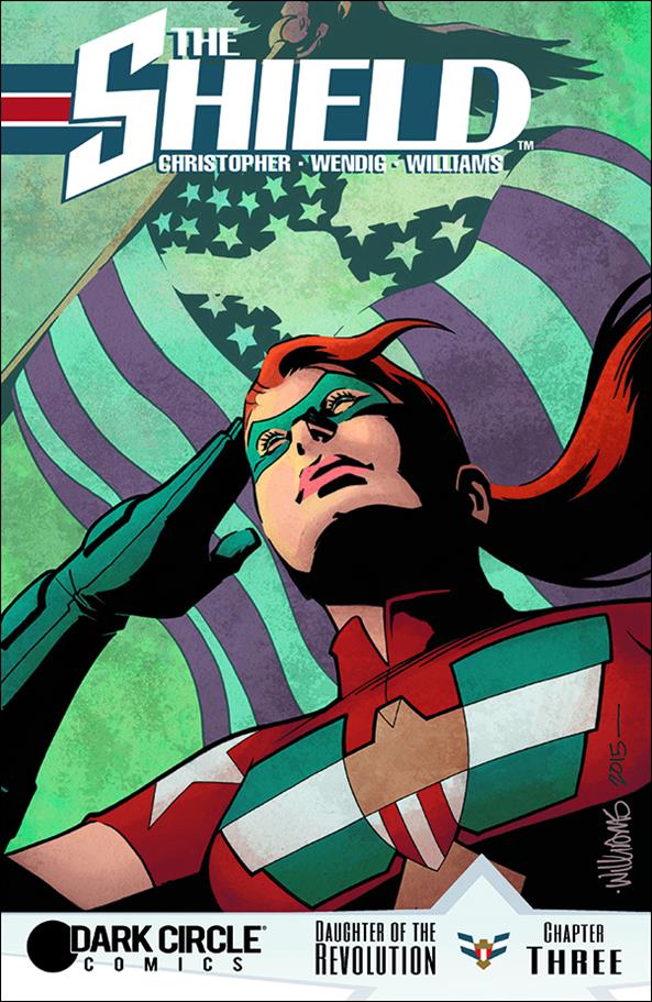 Shield (2015) issue 3 David Williams Cover