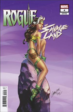 Rogue: The Savage Land issue 4-C J. Scott Campbell Cover