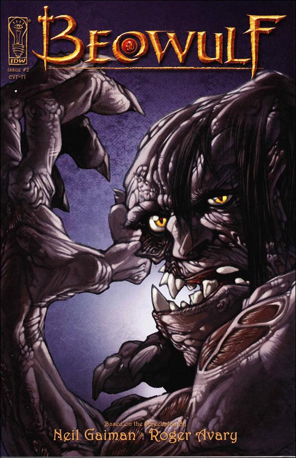 Beowulf (2007) issue 2-B Gabriel Rodriguez Cover