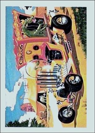 Monogram Models Cards (Model Kit Insert Set) card 6,746 Dragon Wagon