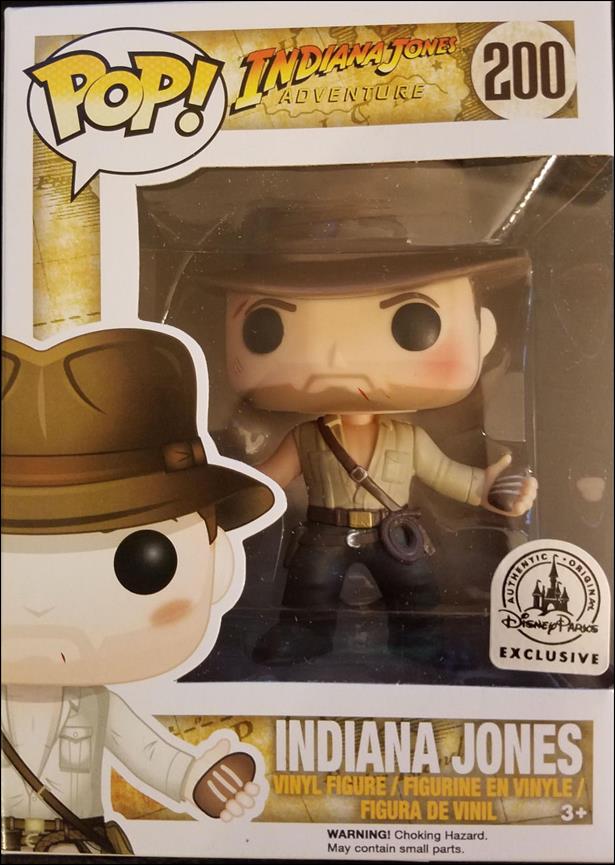 POP! Disney figure 200 Indiana Jones Disney Parks