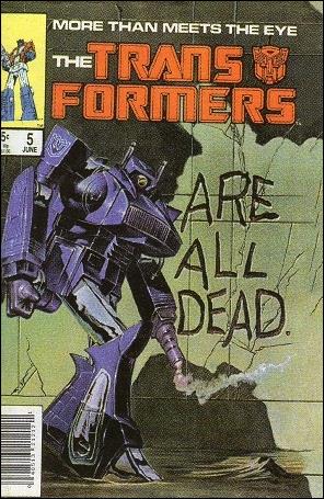 Transformers (1984) issue 5-I Micro-Comic