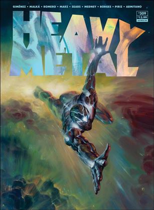 Heavy Metal issue 308-B Carpenter Cover