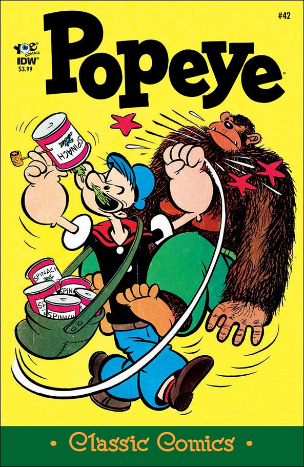 Classic Popeye issue 42 Bud Sagendorf Cover