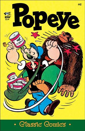 Classic Popeye issue 42 Bud Sagendorf Cover