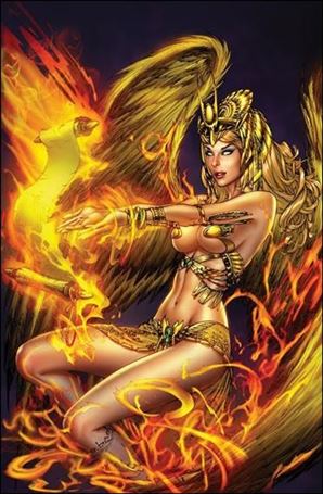 Ancient Dreams issue 4-I Eric Basaldua Flames Cover 1/250