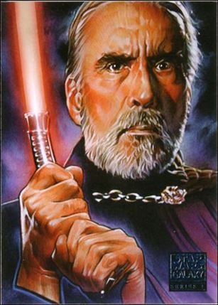 Star Wars Galaxy: Series 4 (Base Set) card 18 Count Dooku