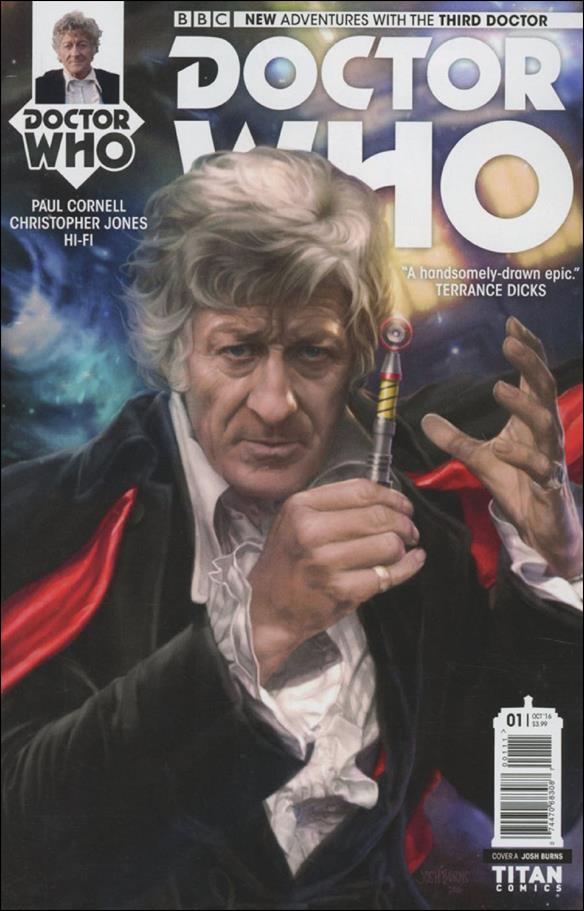 Doctor Who: The Third Doctor issue 1 Josh Burns Cover