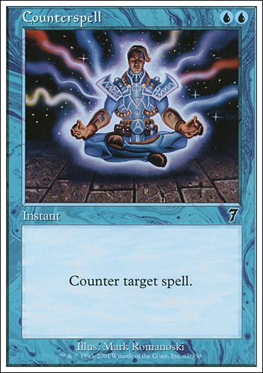 Magic the Gathering: 7th Edition (Base Set) card 67 Counterspell