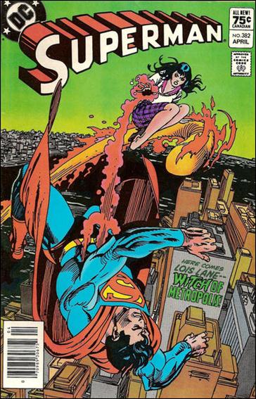 Superman (1939) issue 382-B Canadian Price Cover